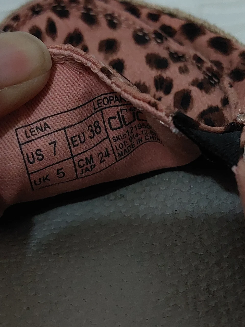 Hey Dude Pink Leopard Print Slip-Ons Size 7